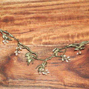 Michael Michaud Wisteria Necklace with Pink Pearls